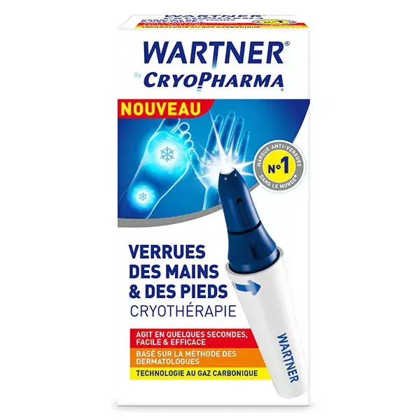 Tratamento de crioterapia para verrugas Wartner da Cryopharma