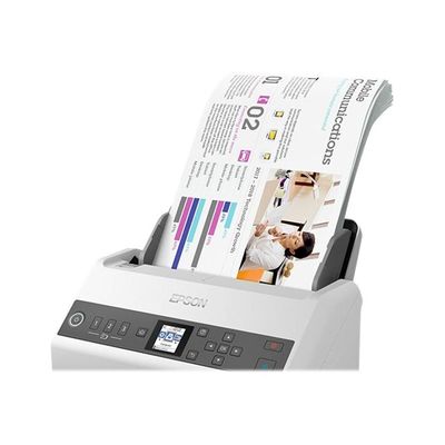 Epson WorkForce DS-730N - scanner de documents - 600 dpi x 600 dpi A4 - USB 2.0, Gigabit LAN