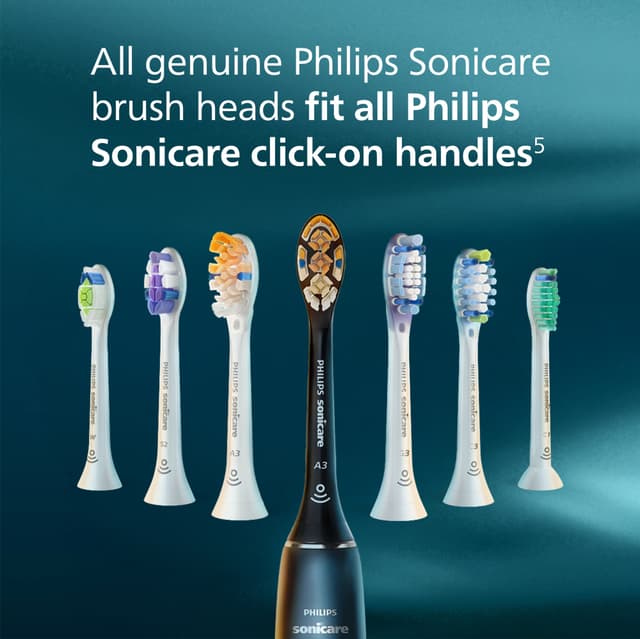 Philips Sonicare C3 premium tandbørstehoved HX9044/88 (sort)