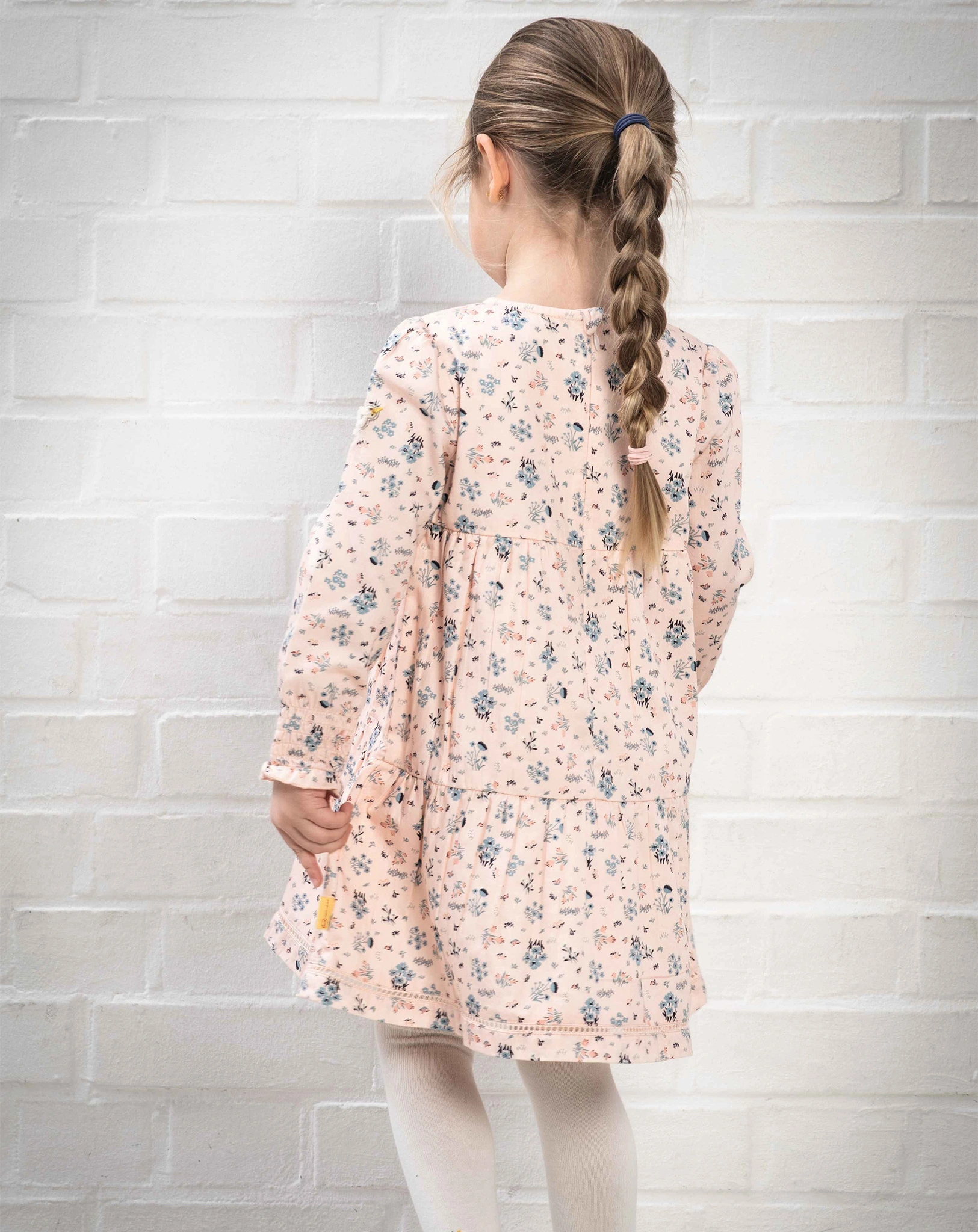 Langarmkleid BIRD'S TWITTERING FLOWER
