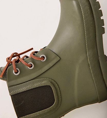 Bisgaard Gummistiefel - Kurz - Armygrün