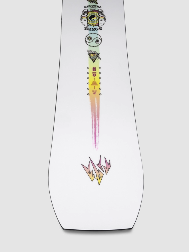 Jones Snowboards Tweaker 2025 Snowboard white
