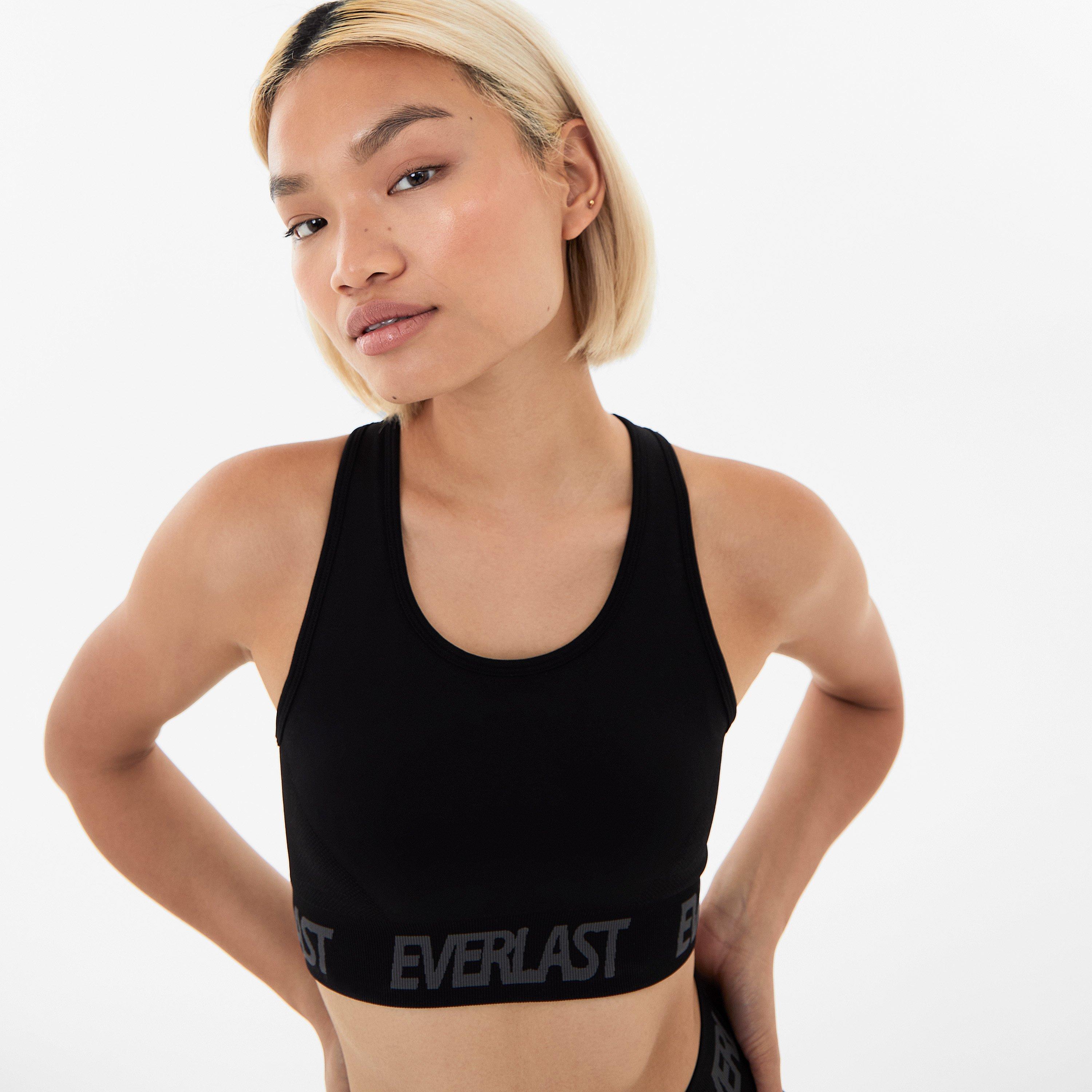 Everlast Seamless Logo Sports Bra Womens