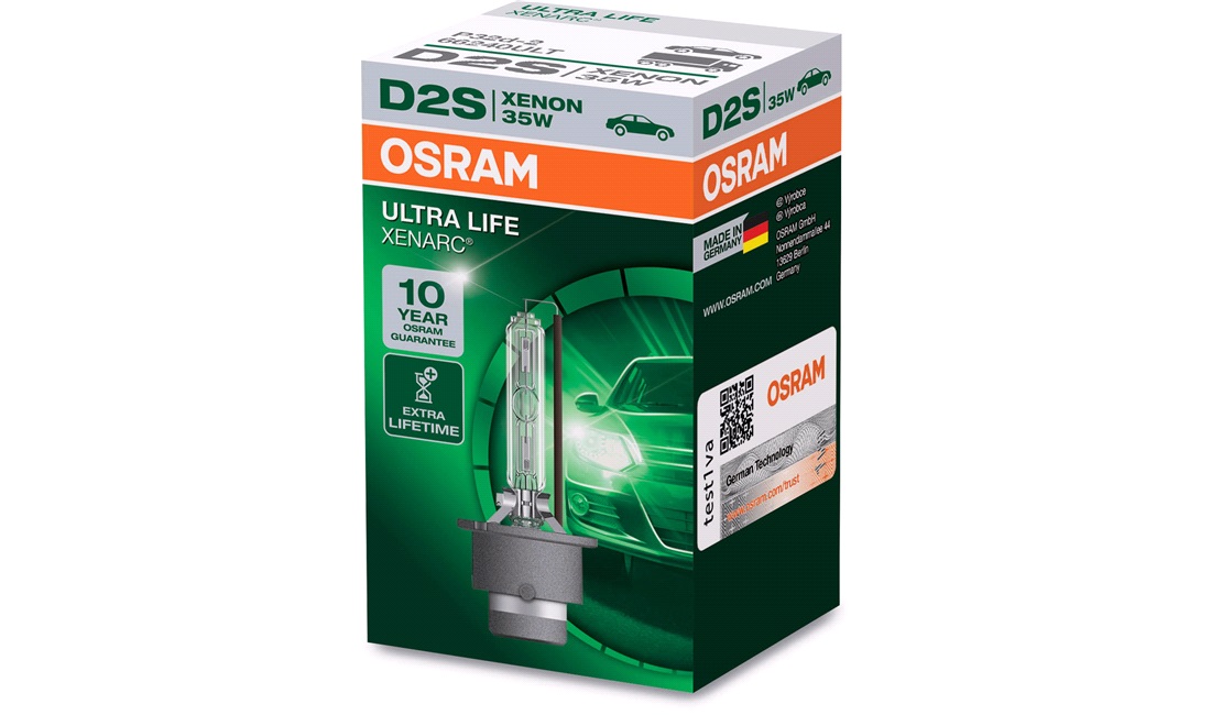 Pære D2S Ultra Life Xenarc - Osram
