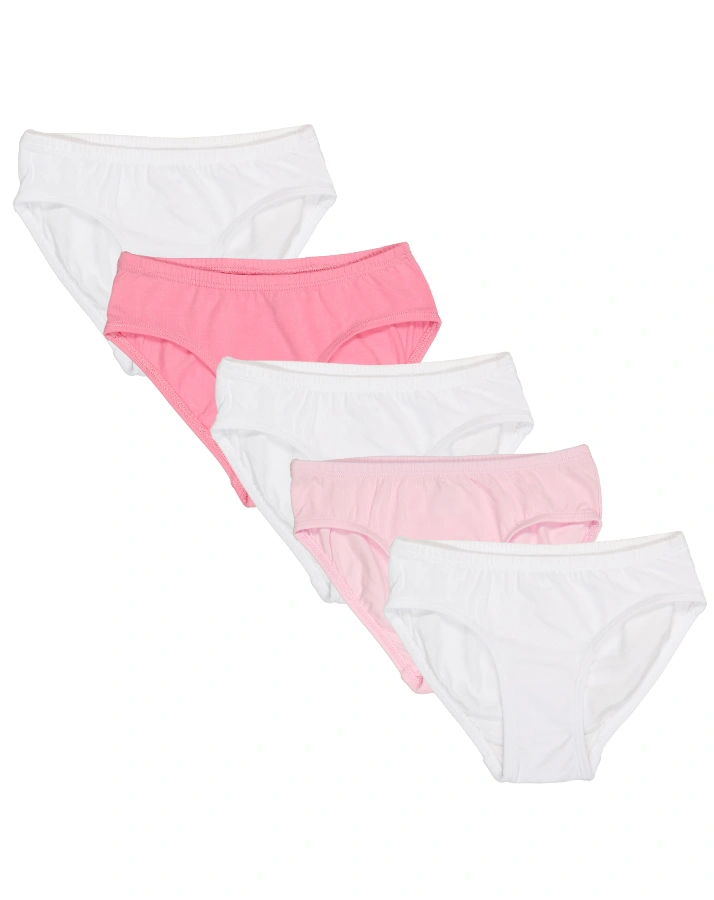 Slip ORIGINAL CLASSICS 5er Pack in rosa/weiß