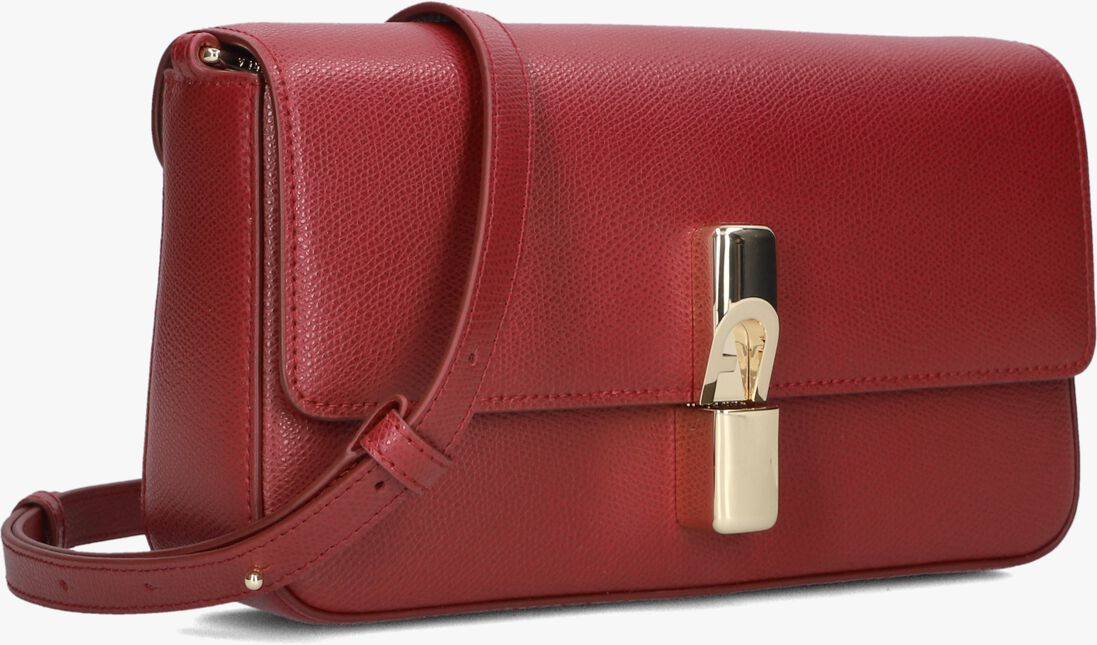 rode furla schoudertas iride s crossbody