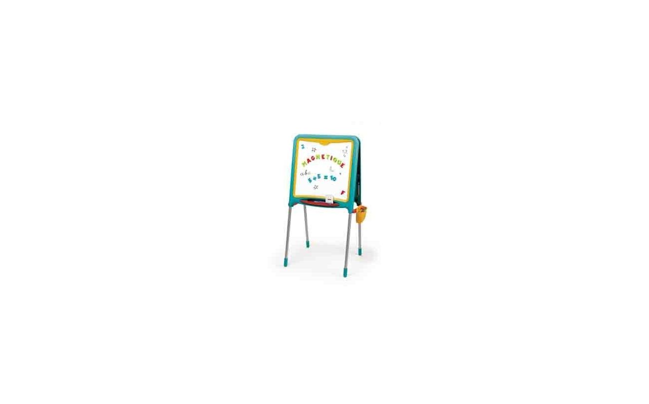 Smoby dubbelzijdig metalen bord met accessoires