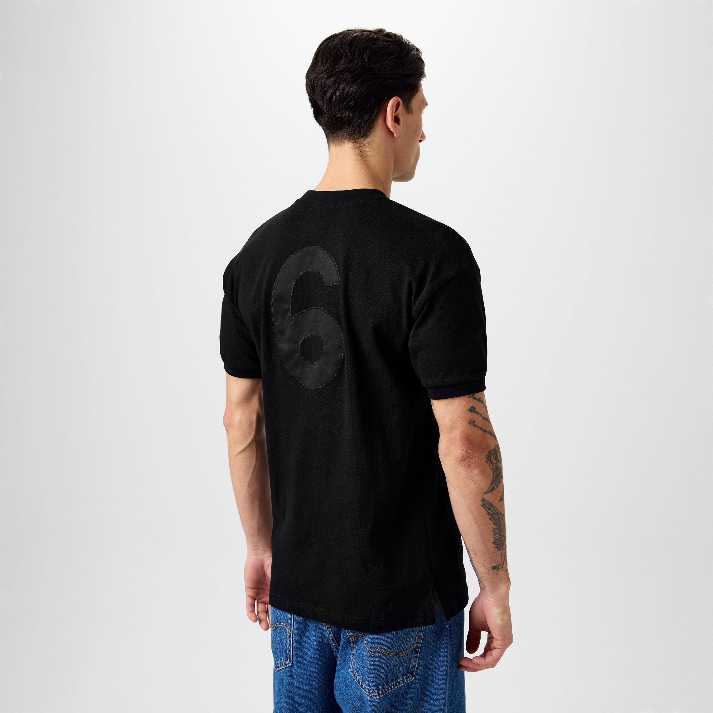 Score Draw Scoredraw England 1970 Black Out Shirt Mens