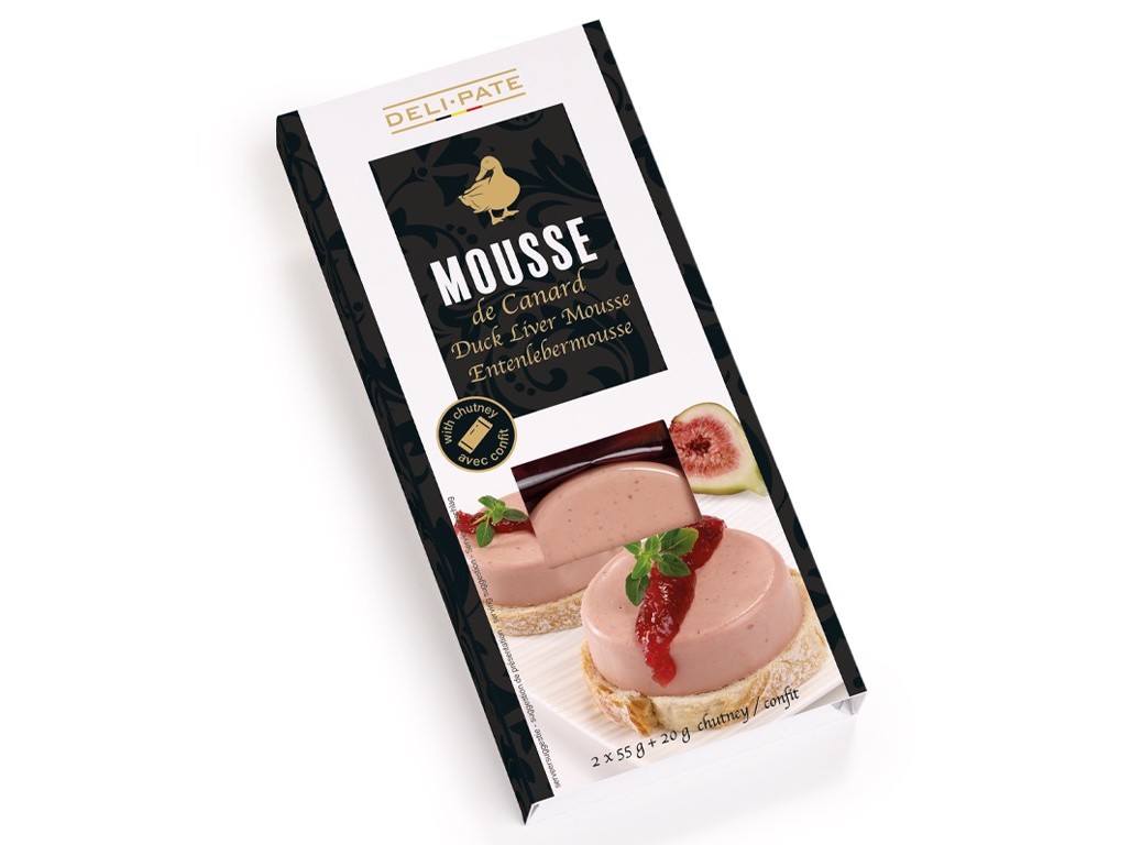 MOUSSE DE PATO GRAND MÈRE COM CONFIT 2X55 G