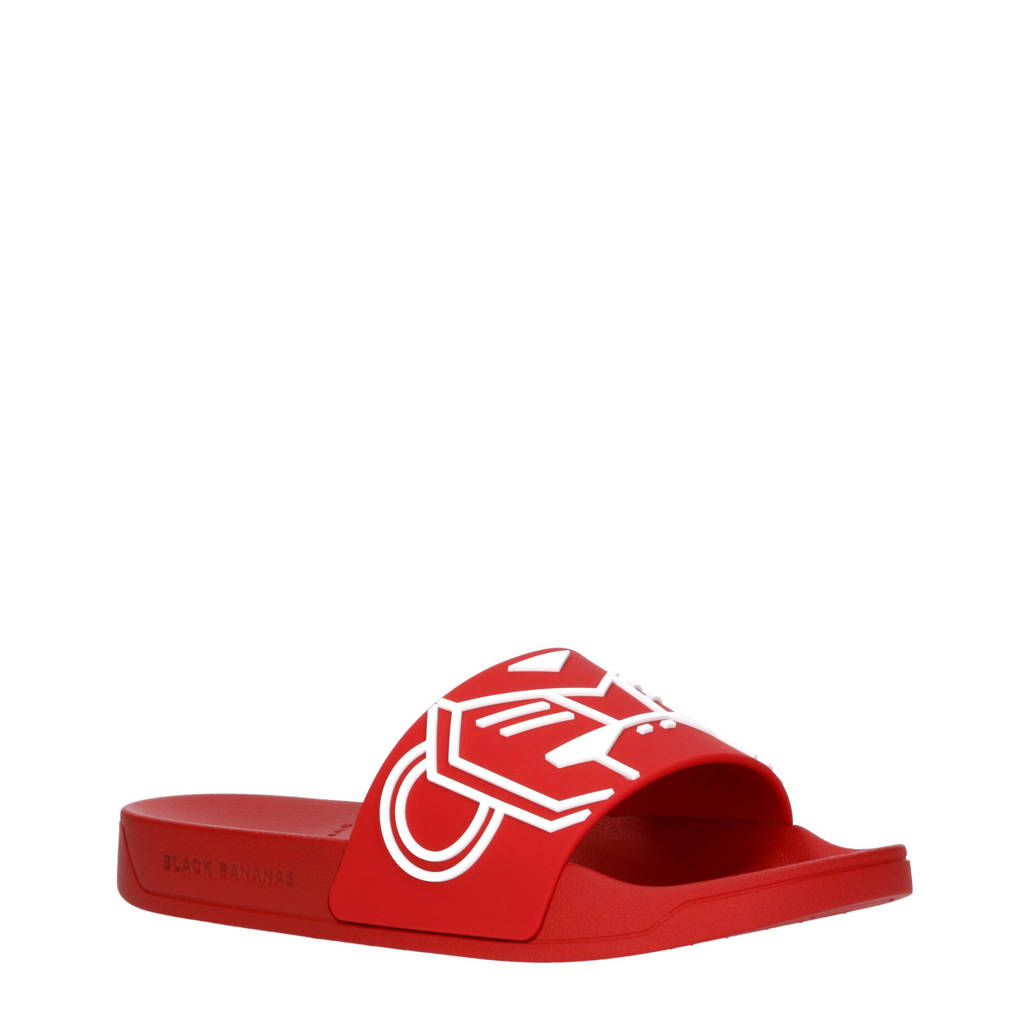 BLACK BANANAS badslippers rood