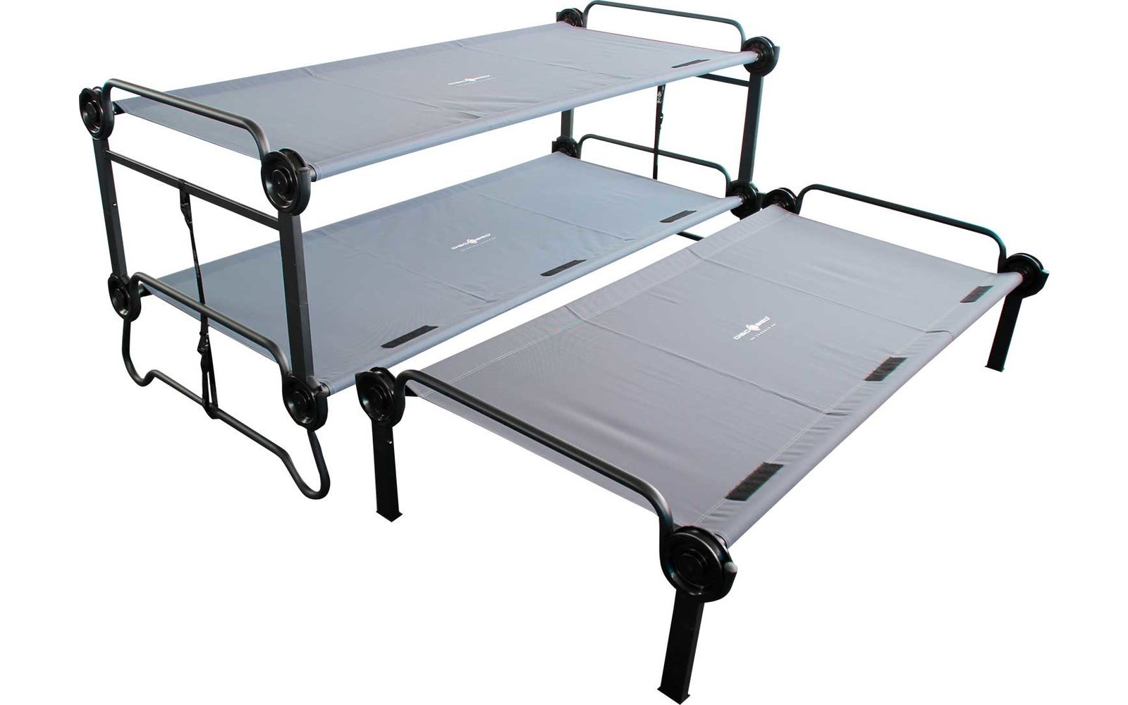 Disc-O-Bed Trundle Camping Feldbett ohne Seitentasche Anthrazit