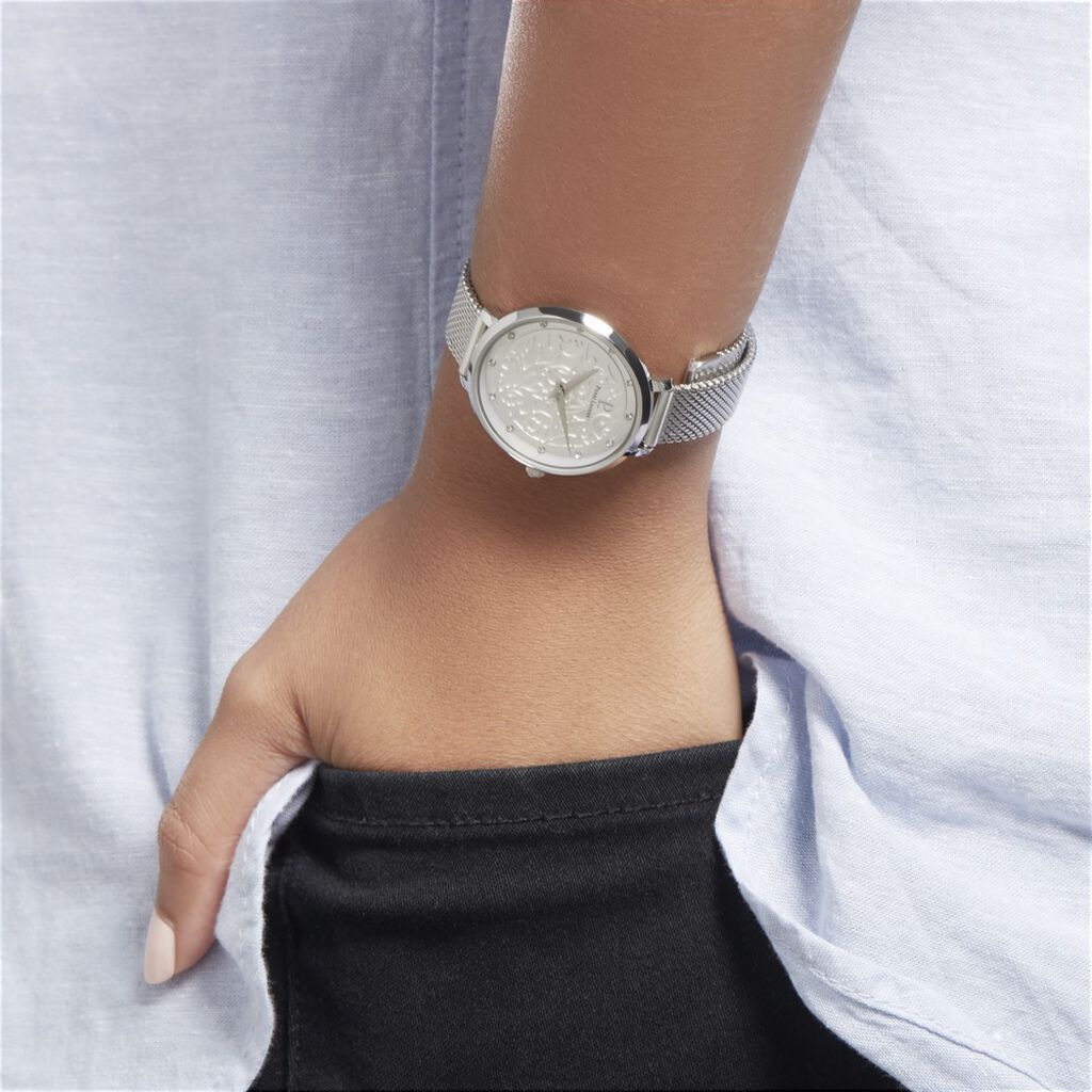 Montre Pierre Lannier Eolia Argenté