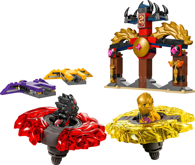 Stridspakke med Spinjitzu-dragespinnere LEGO® Ninjago (71826)