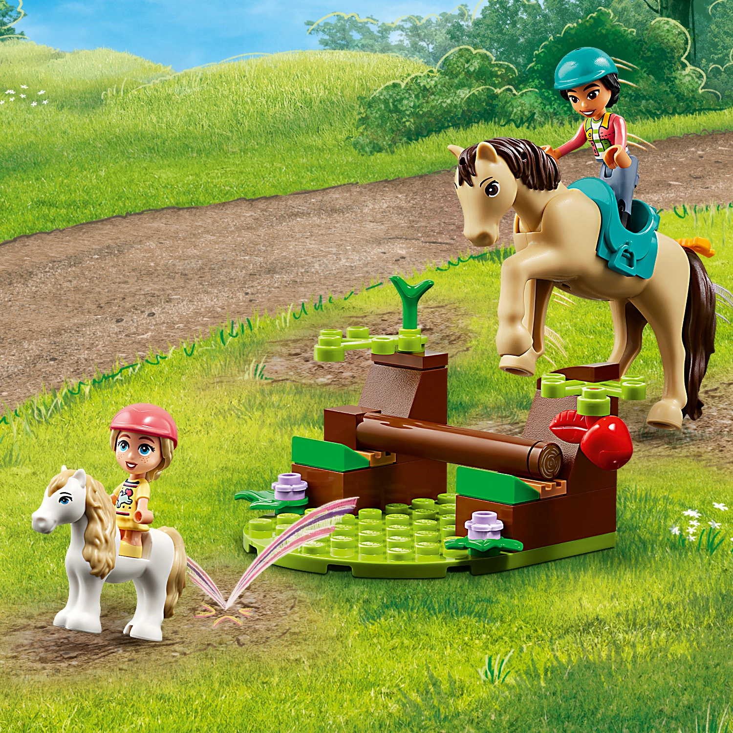 LEGO® Friends 42634 PFERDE- UND PONYANHÄNGER