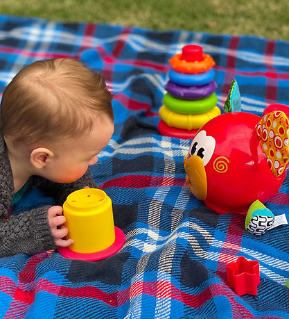 Playgro Geschenkset - Motorikspielzeug - Bauen, Setzen und Stape