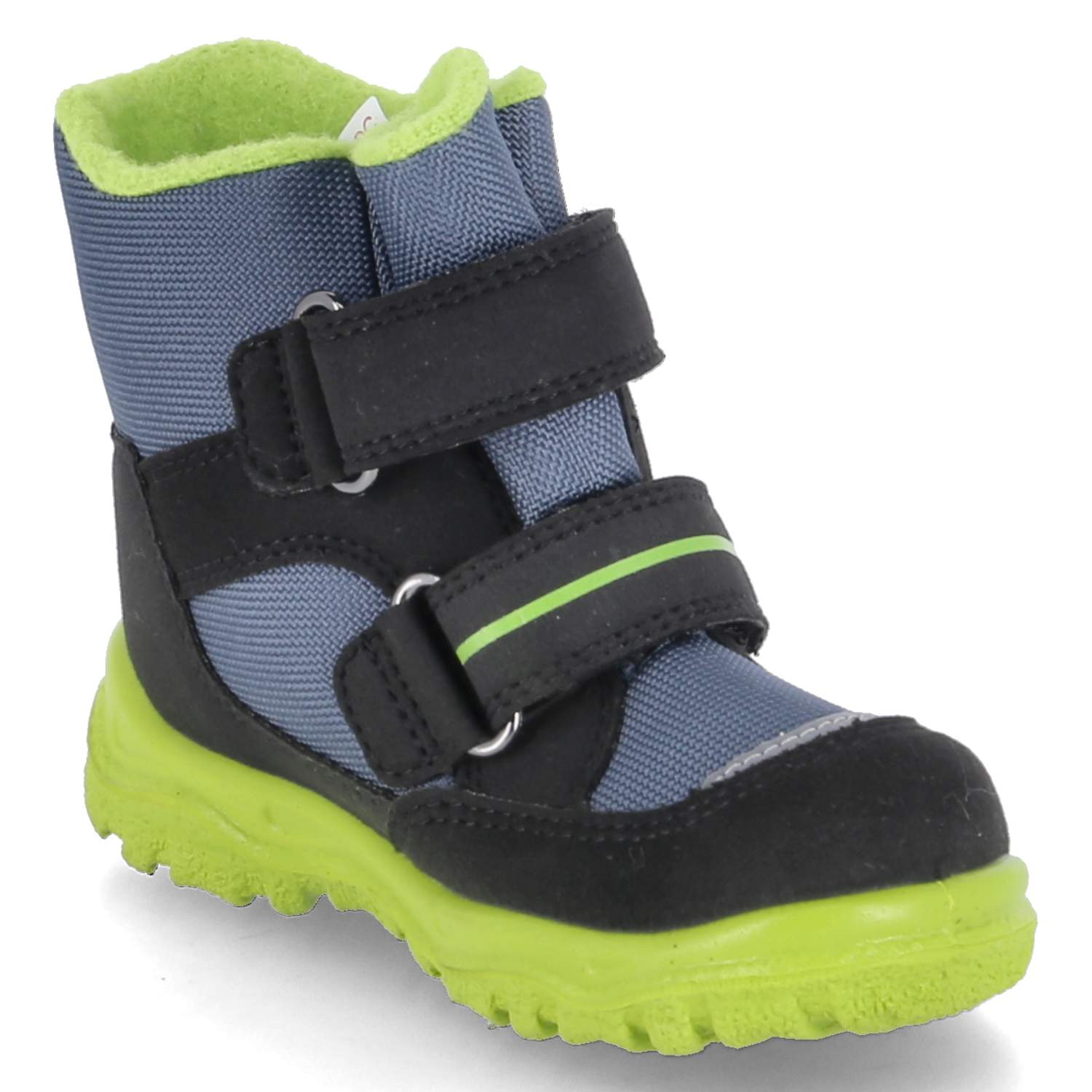 Superfit Winterstiefeletten HUSKY1 - schwarz/hellgrün