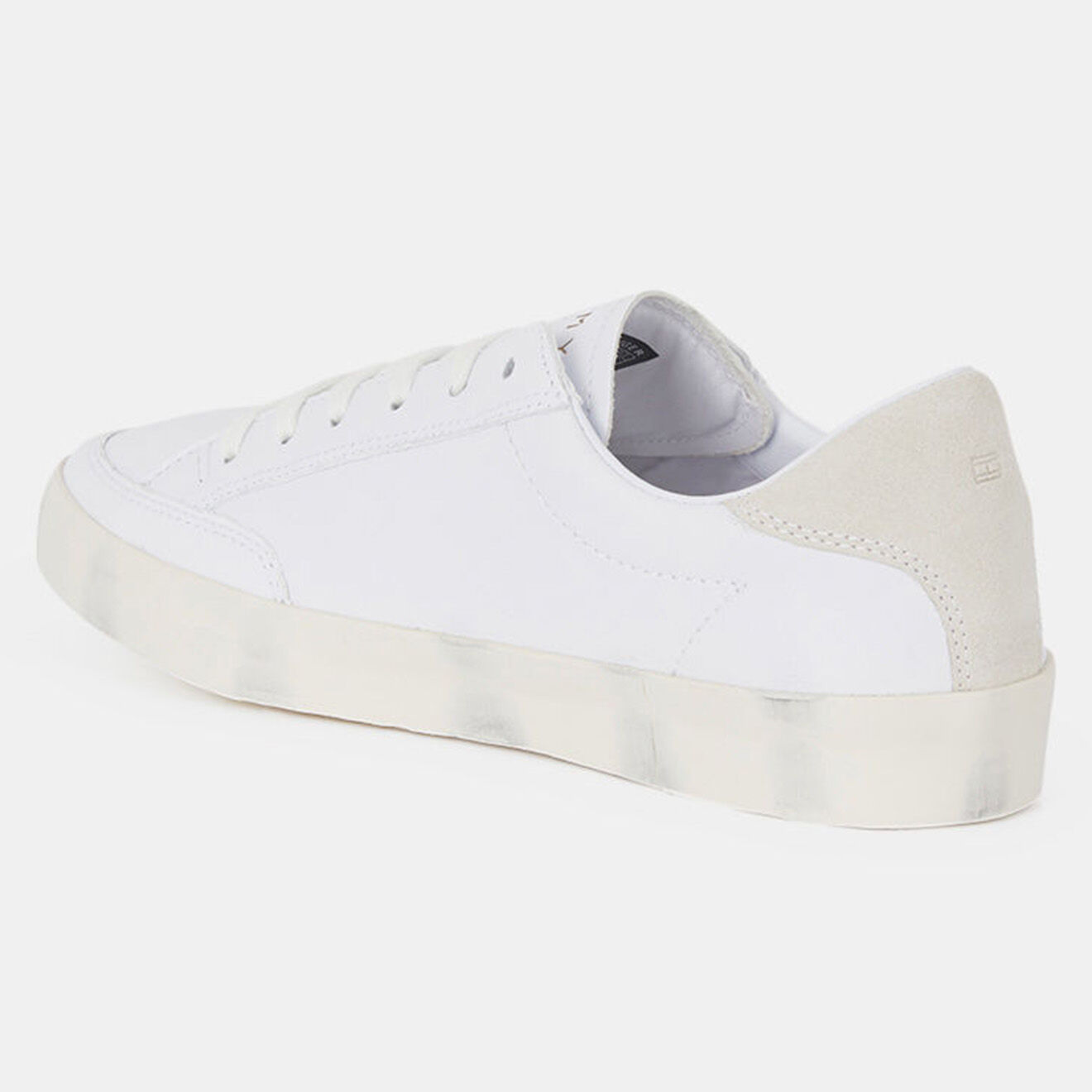 Tommy Hilfiger Baskets en Cuir signature blanches