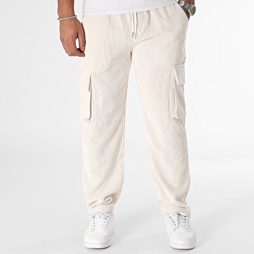 Pantalon Jogging Cargo Beige