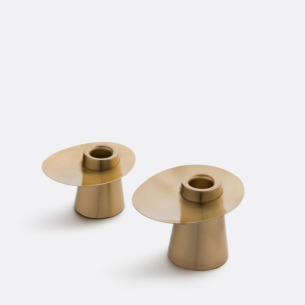 LA REDOUTE INTERIEURS<br>Castiçal em latão H8 cm, Jory
