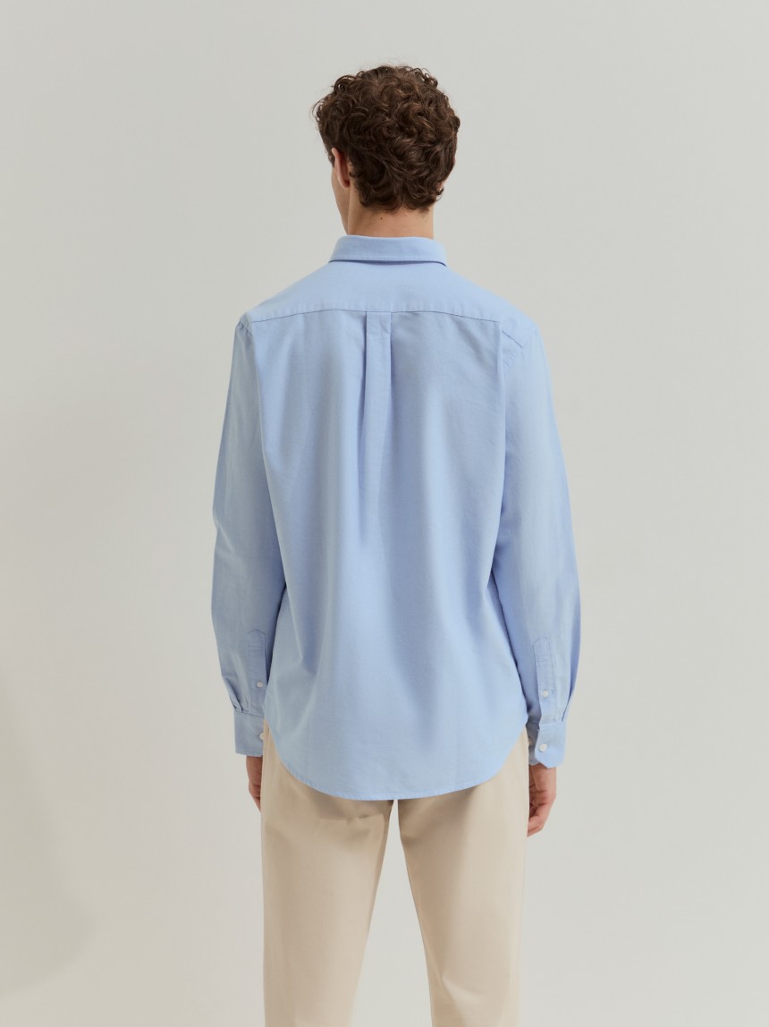 Camisa regular fit de algodão