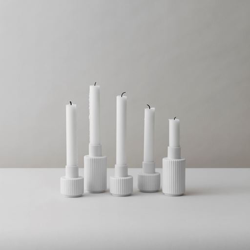 Lyngby Porcelæn Lysestage, 7 cm