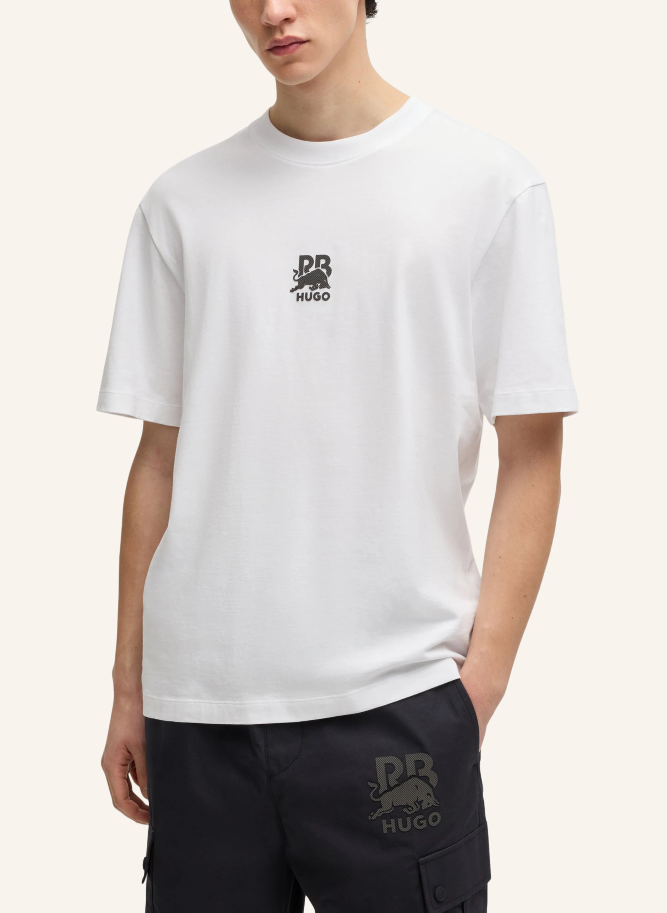 HUGO T-Shirt DECKIES_RB Relaxed Fit