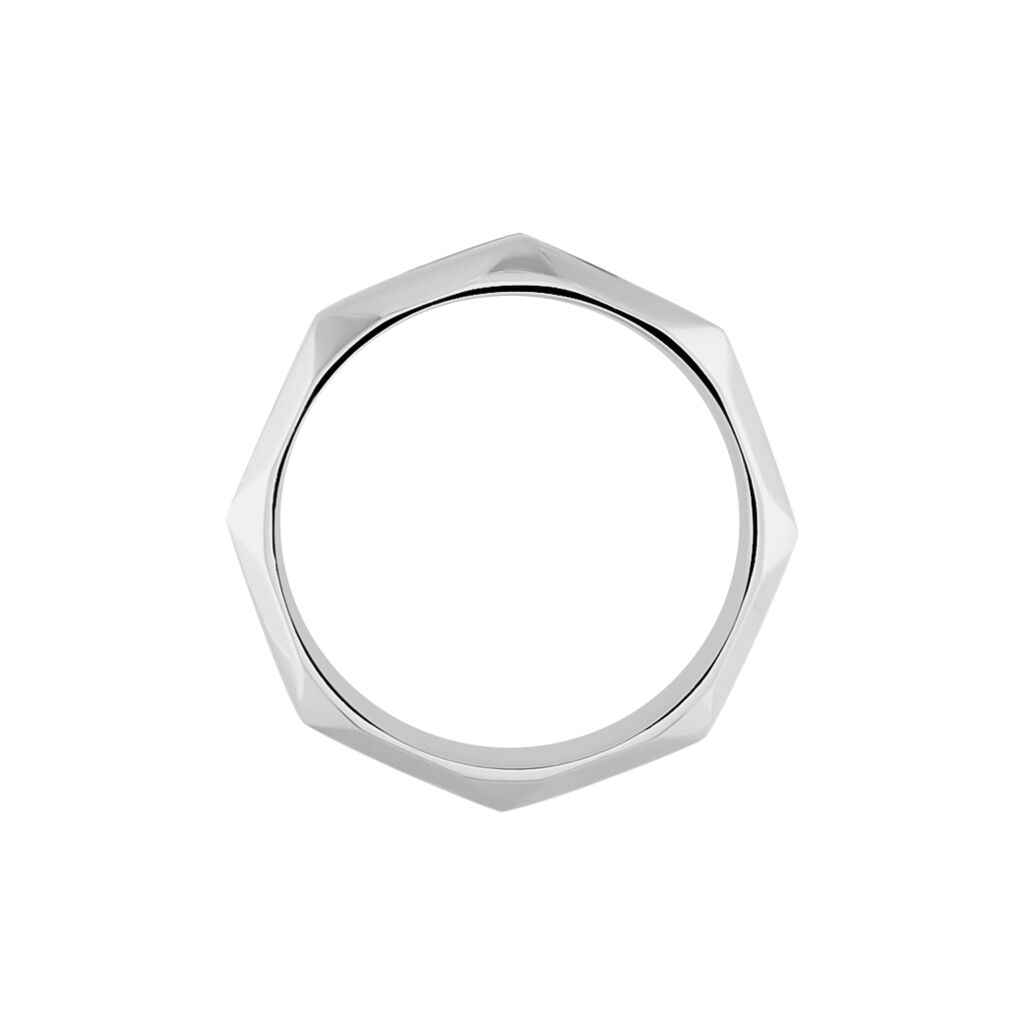 Bague Acier Gris Vasso