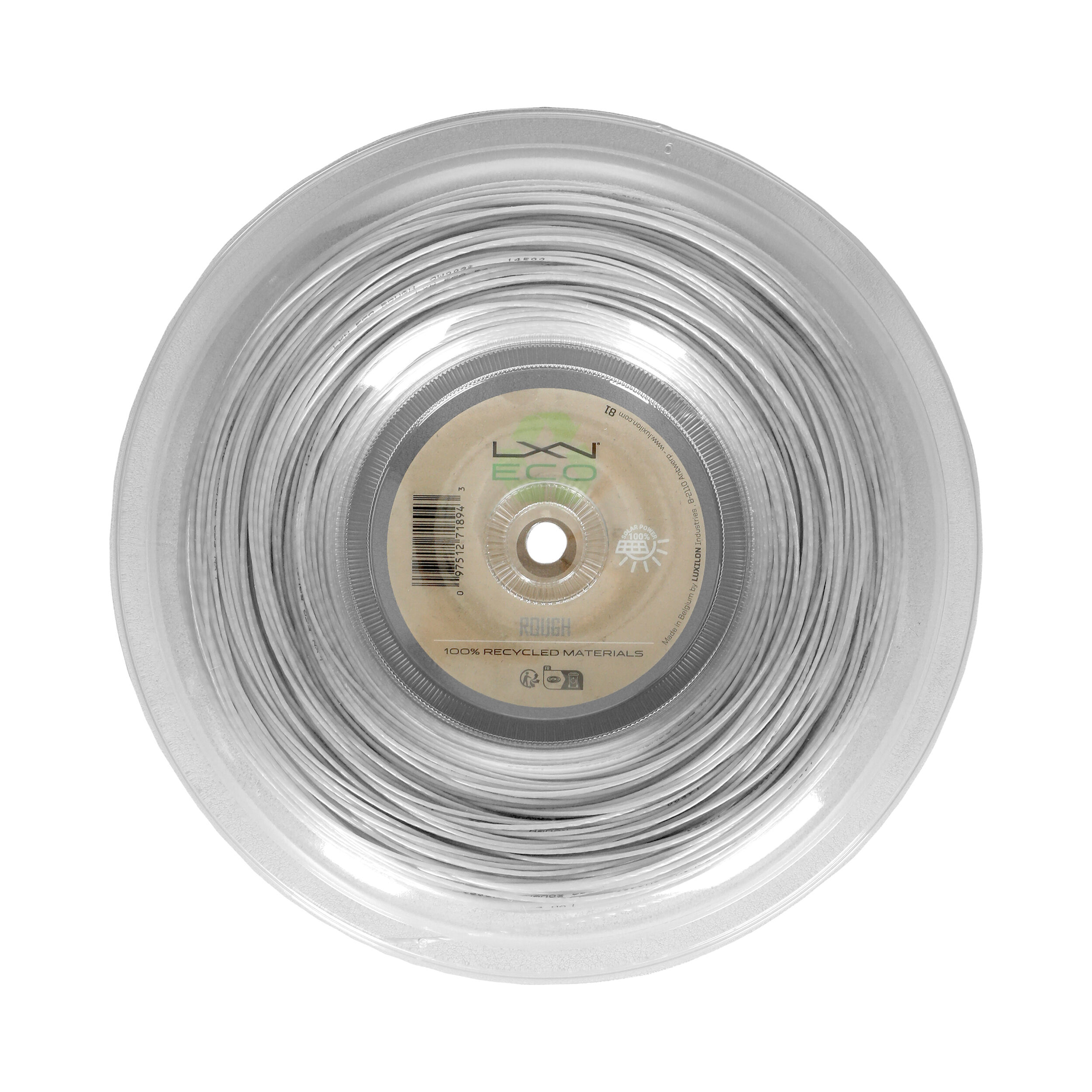 Luxilon Eco Rough Bobine Cordage 200m - Gris