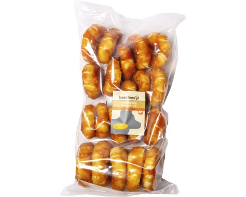 Beeztees hondensnackringen met kip, 20 x 7,5 cm, kauwspeeltje