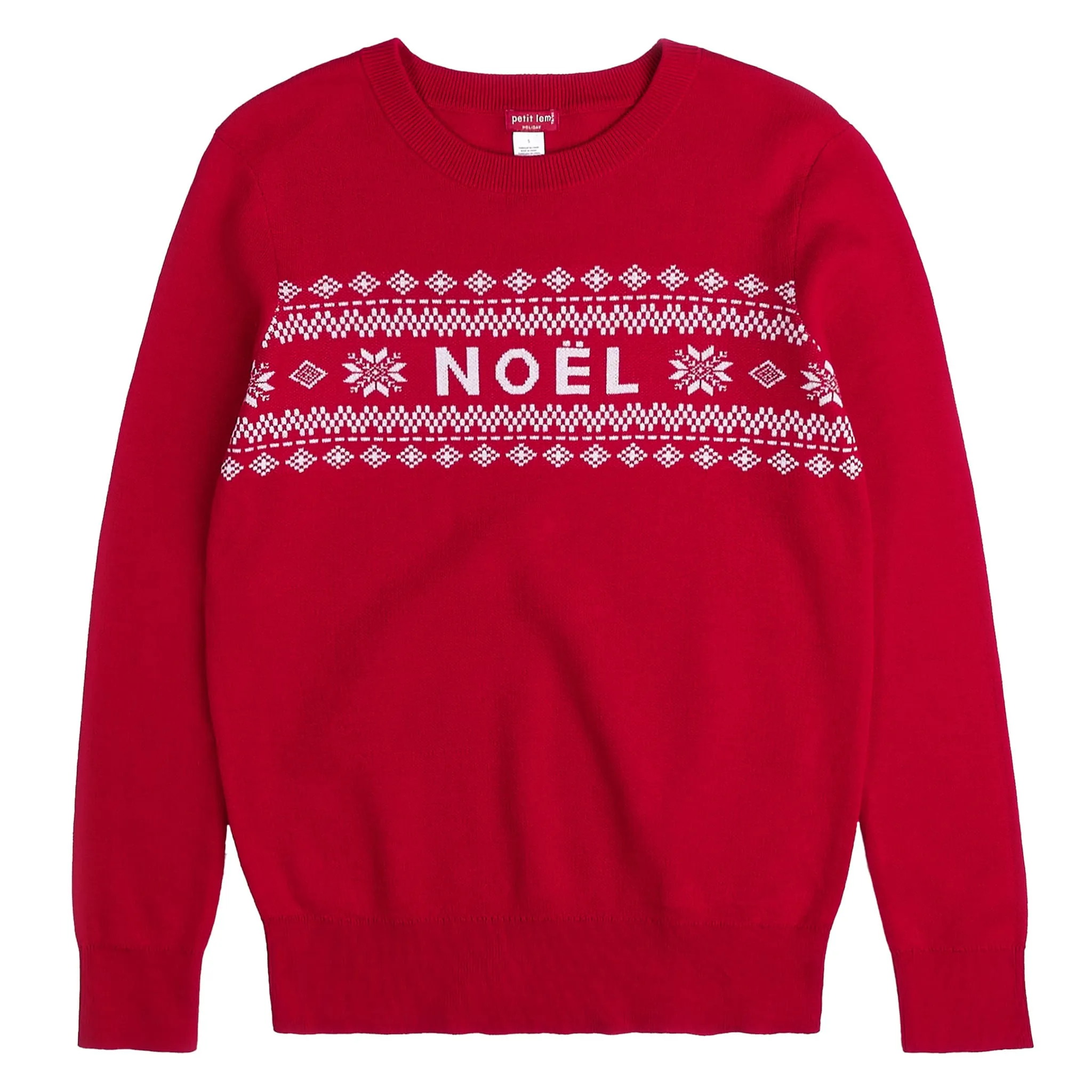 Petit Lem Pull Tricot Noël Femme