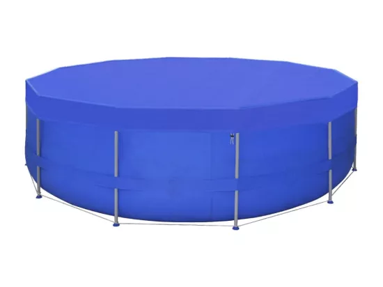Couverture de piscine PE Ronde 460 cm 90 g/m2