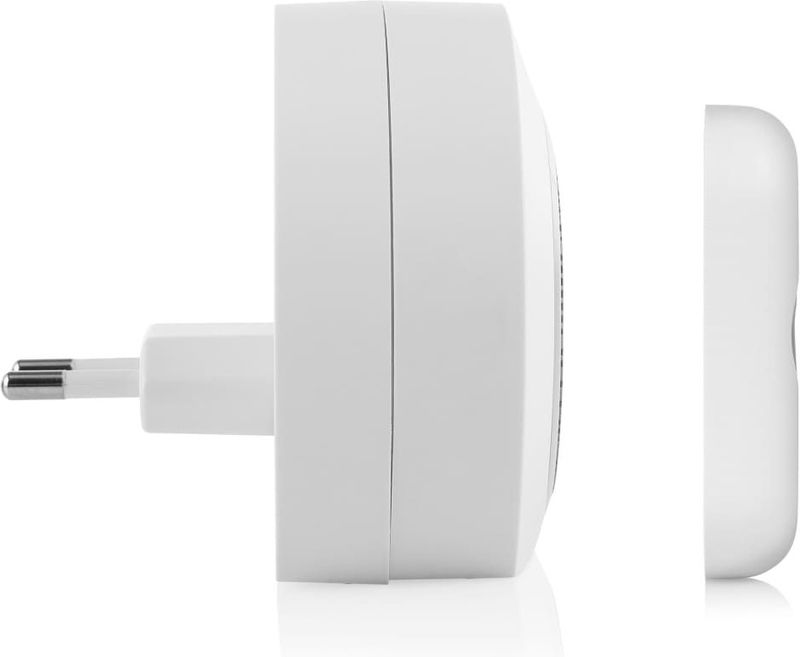 Byron DBY-23522 deurbelset Grijs, Wit