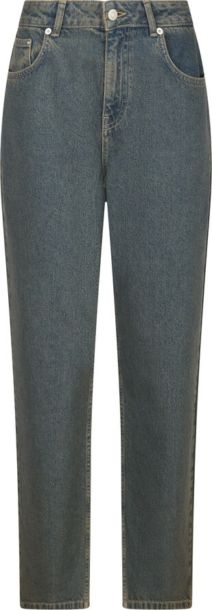 Neo Noir Simona Overdye D Pants Ash blue