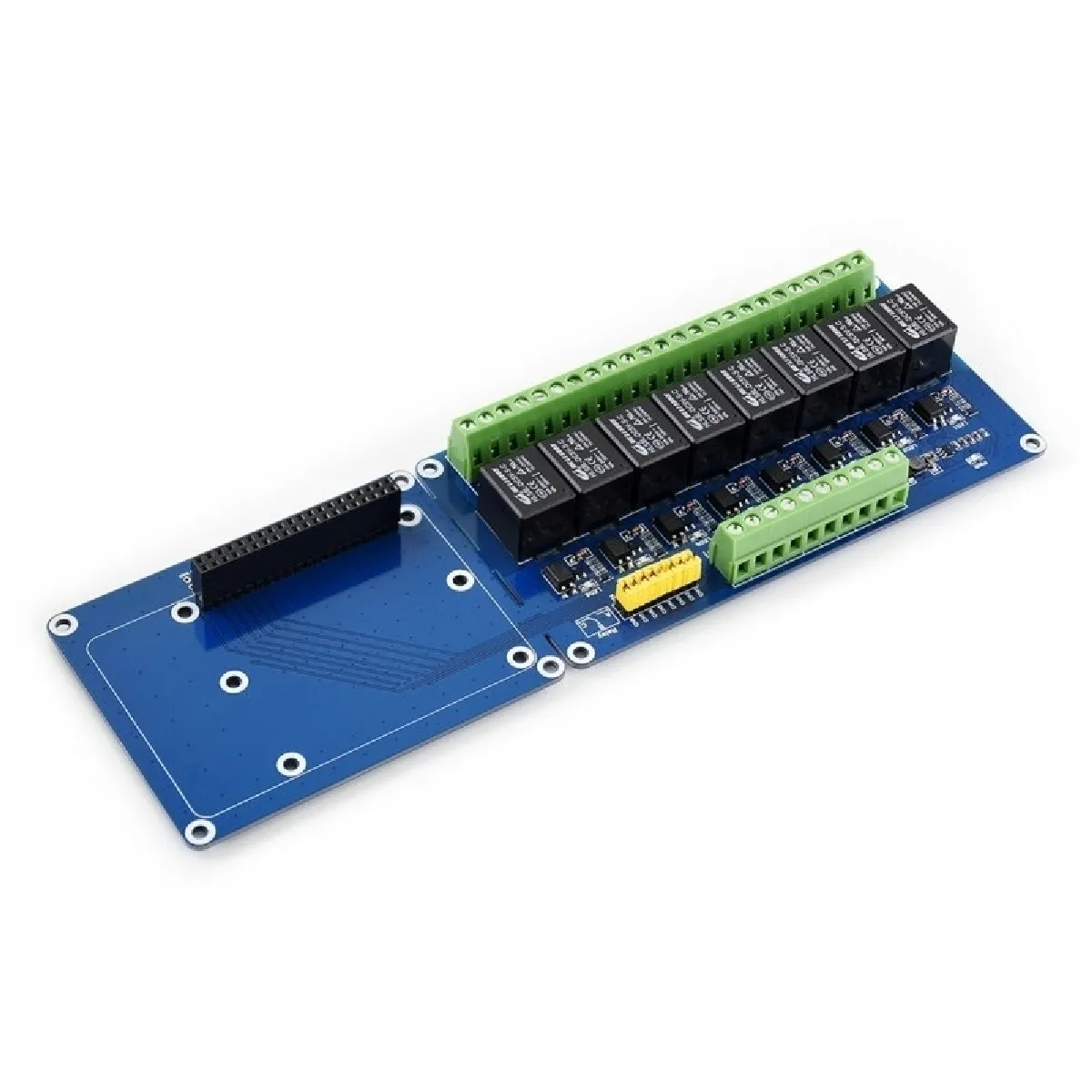 Wewoo Carte d'extension relais 8 canaux Raspberry Pi