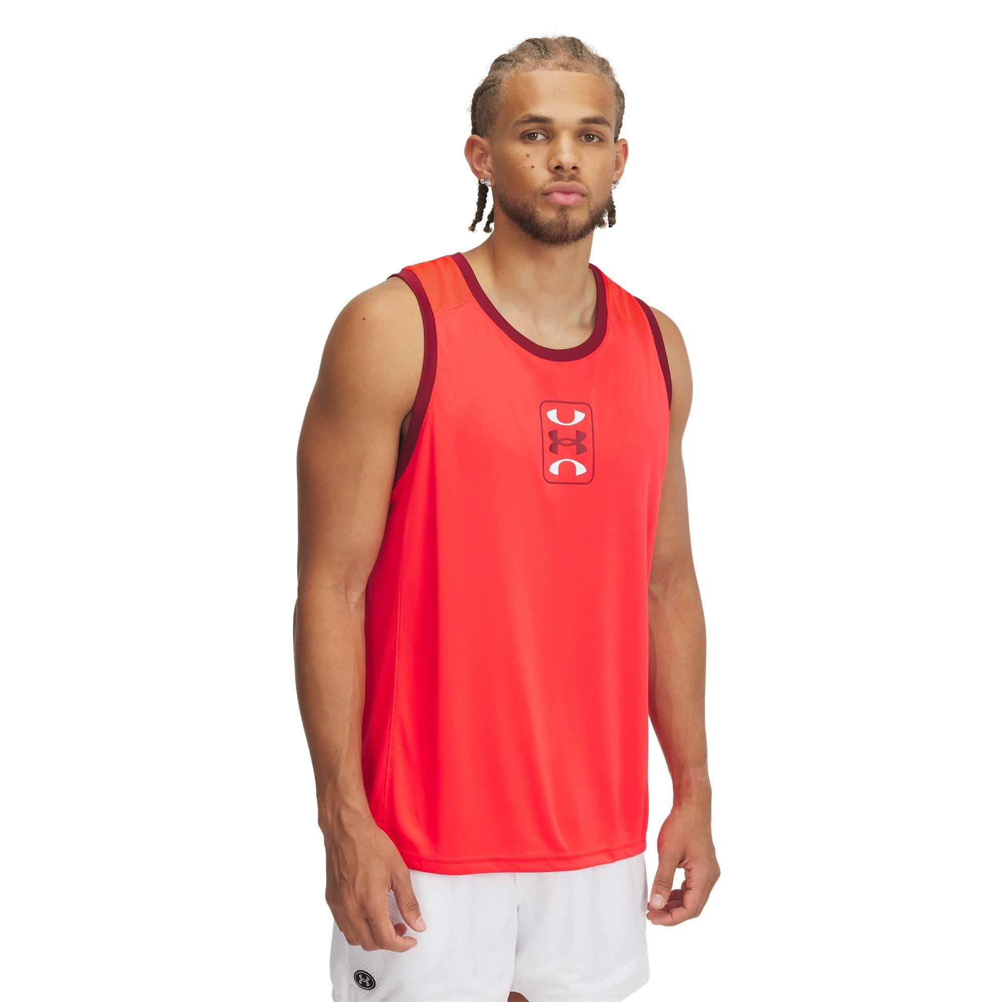 Under Armour Under Armour Ua Baseline Performance Tank Basketball Jersey Mens