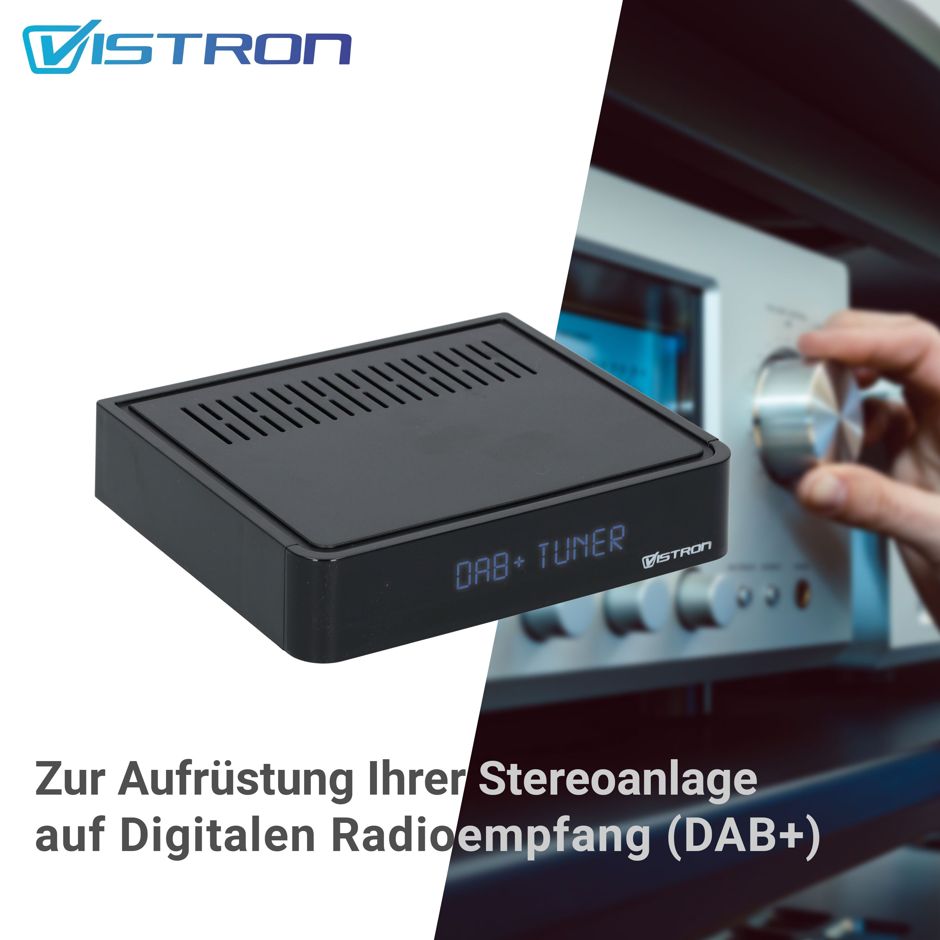 Vistron Vistron YOUTUNE1 DAB+ & UKW Radiotuner inkl. Antenne