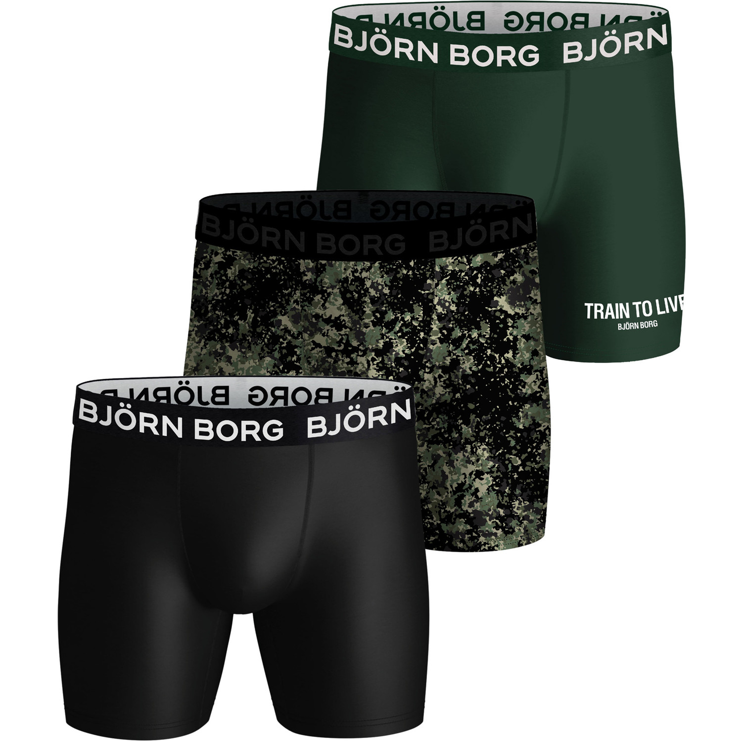 Björn Borg Performance 3-Pack Boxer Heren