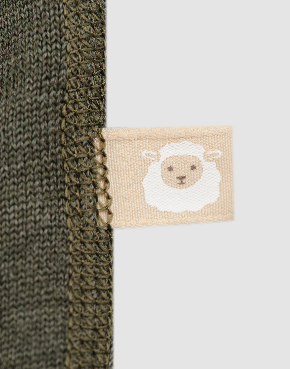 Trui van merinowollen terry voor baby's