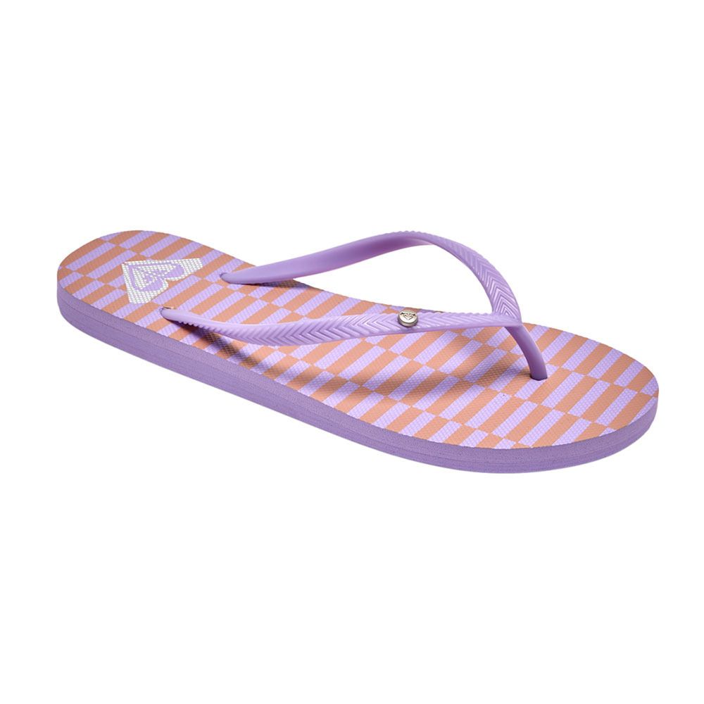 Roxy BERMUDA PRINT - Tongs Femme espresso/lavender