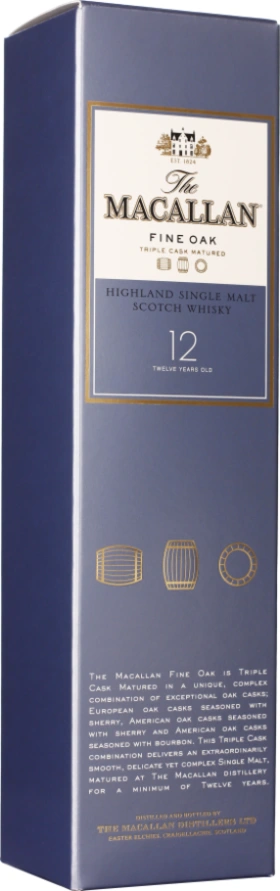 THE MACALLAN 12 YEARS FINE OAK 70CL