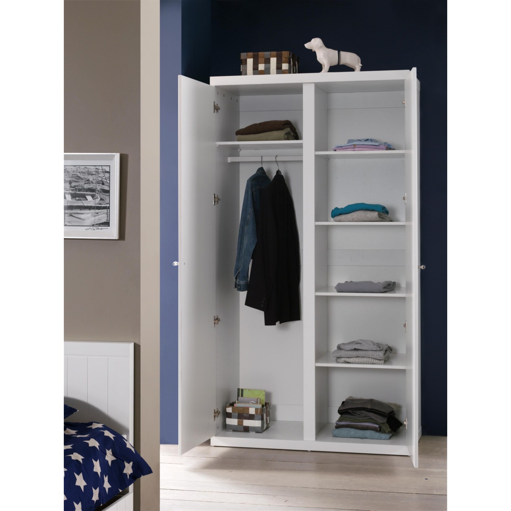 Vipack Kleiderschrank Robin, 2-trg