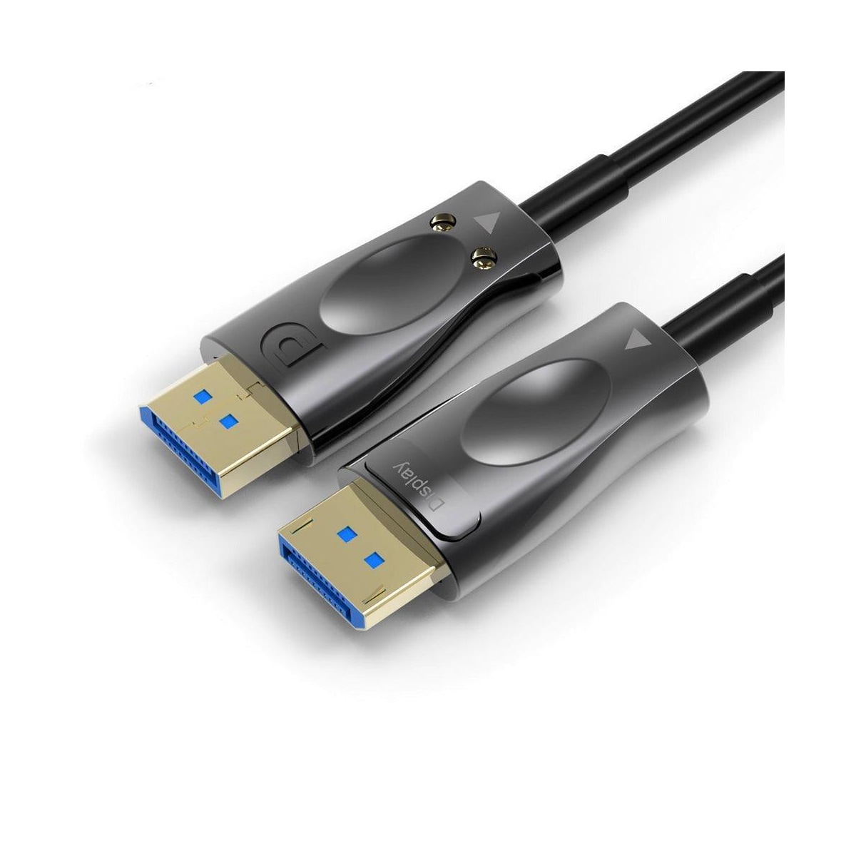 NÖRDIC 10m Fiber AOC Displayport til Displayport-kabel ver 1.4 UHD 8K 60Hz 4K 120Hz 32.4Gbps 10-bit HDR