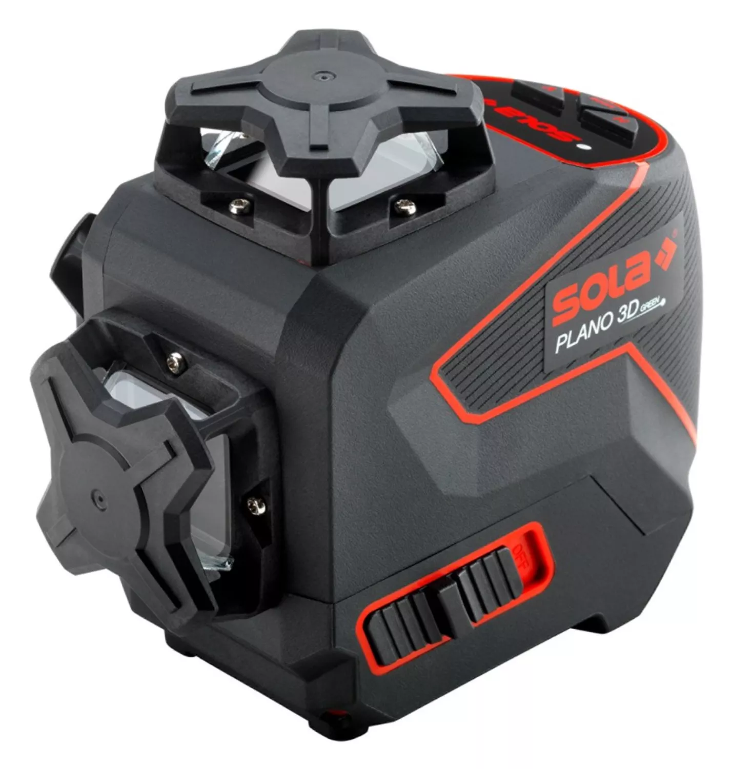 Sola PLANO 3D Green Professional 360° Kruislijnlaser Set incl. statief in koffer - Groen