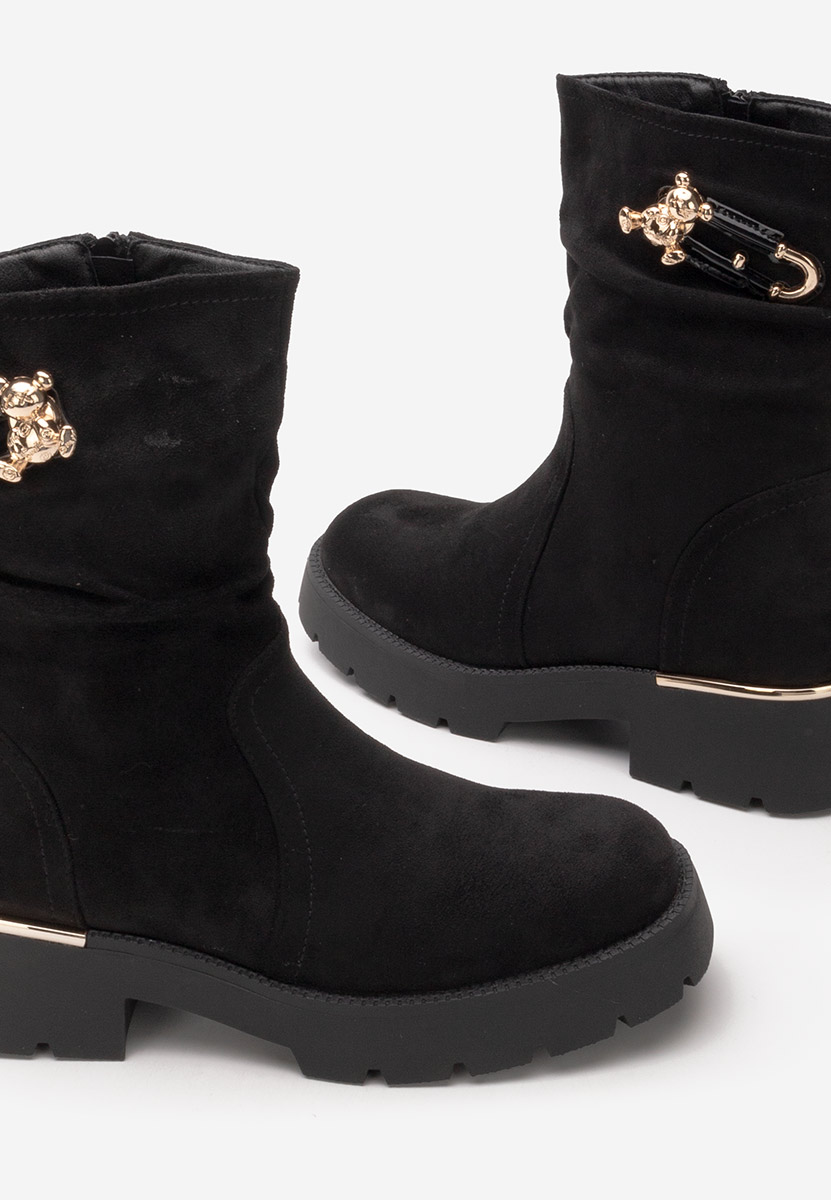 Bottines hautes femme noires Tonise