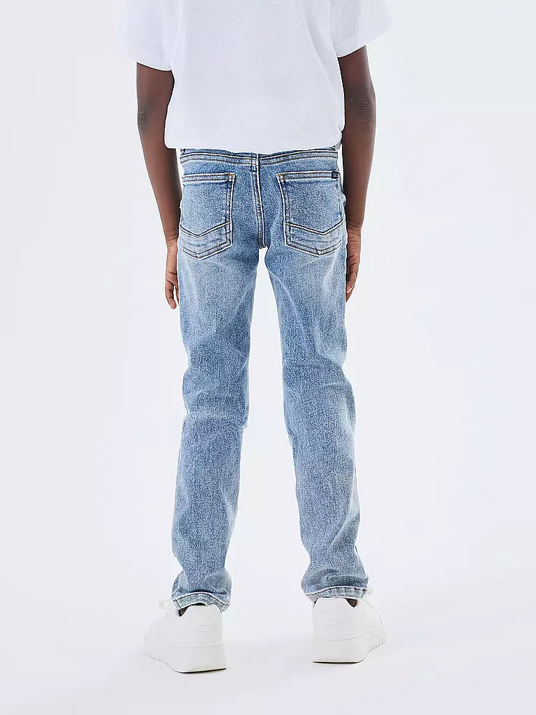 NAME IT Jungen Jeans Extra Slim Fit NKMTHEO hellblau
