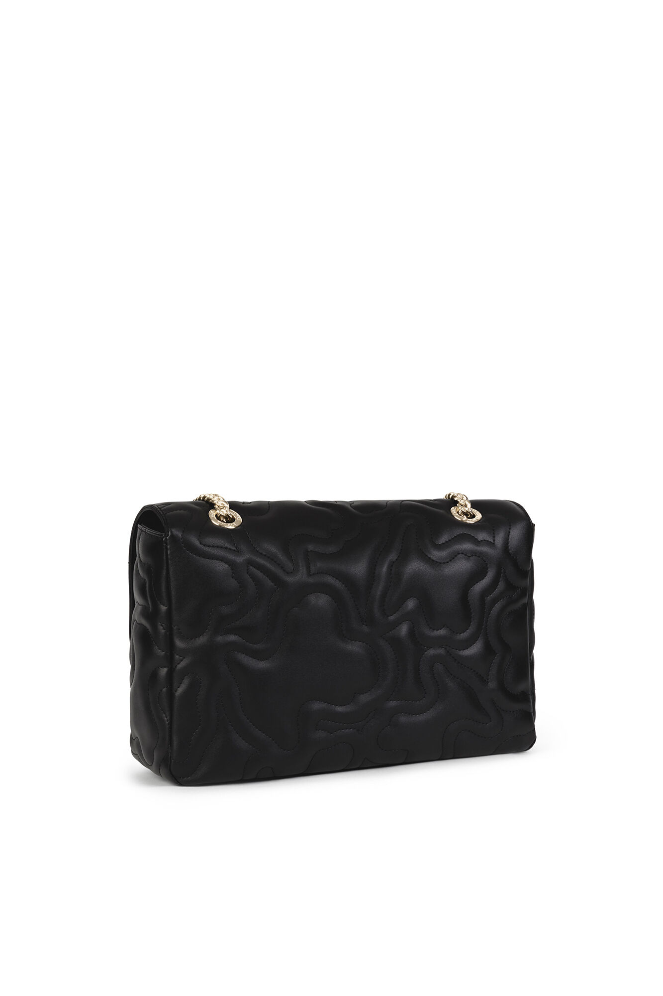 Bolsa de ombro média Kaos Dream preta - Preta