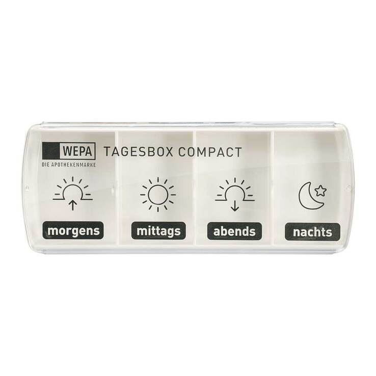 Wepa Tagesbox Compact weiß, 1 St