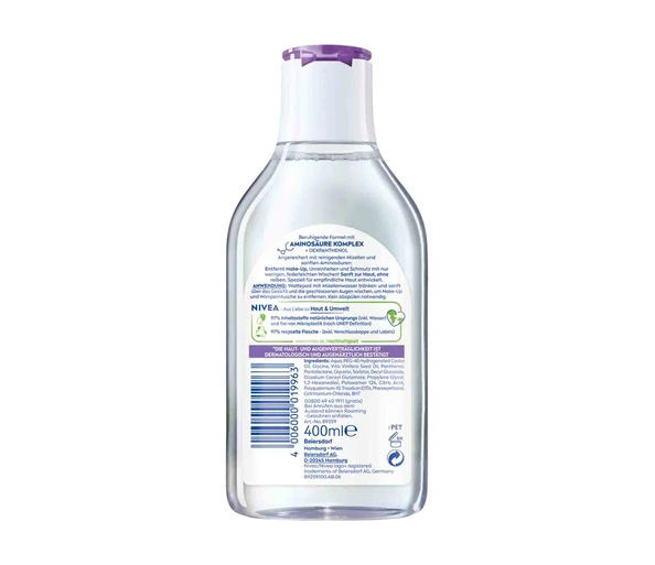 Nivea Mizellenwasser beruhigend