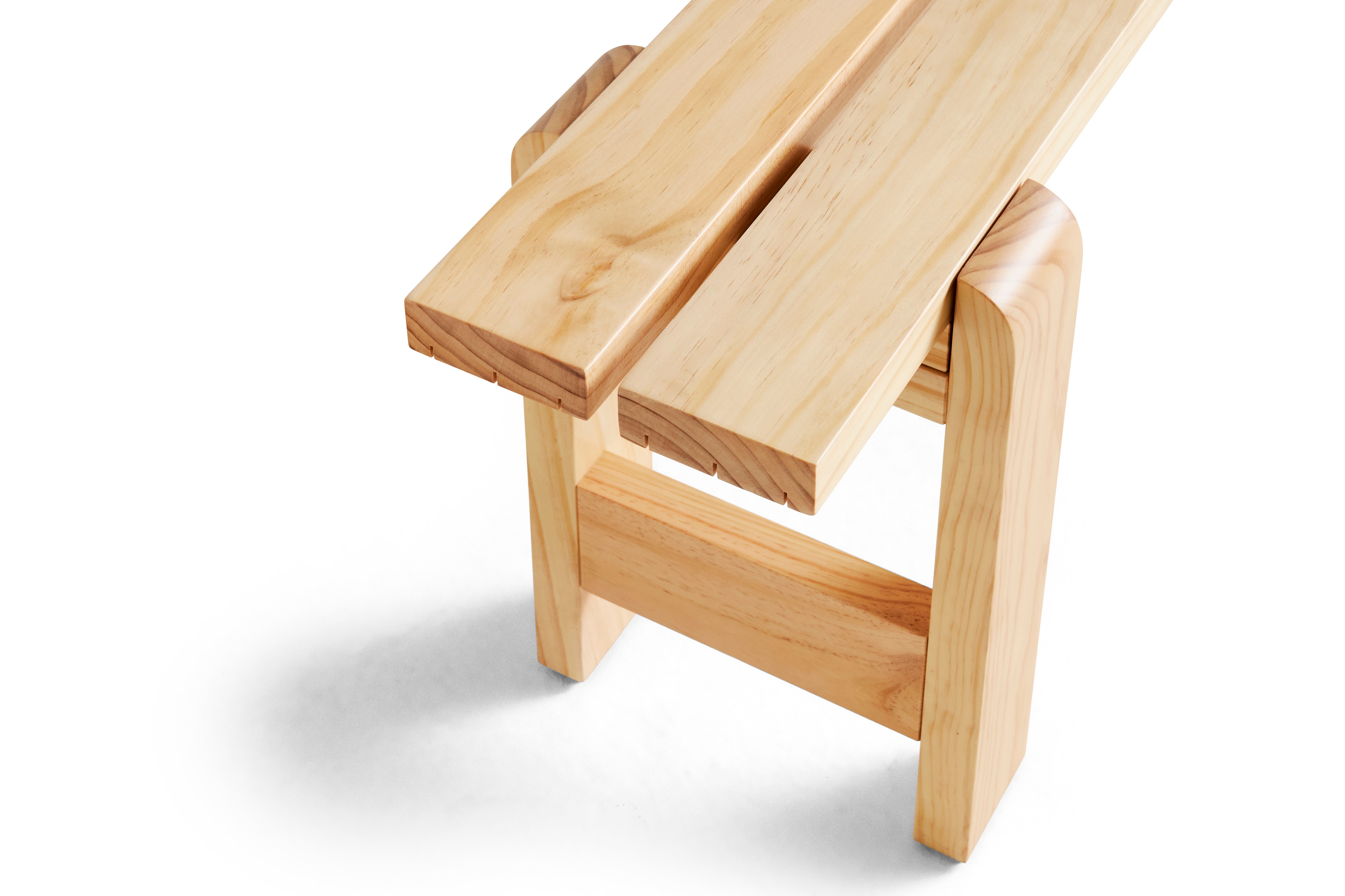 HAY  Weekday havebænk - Lacquered pinewood