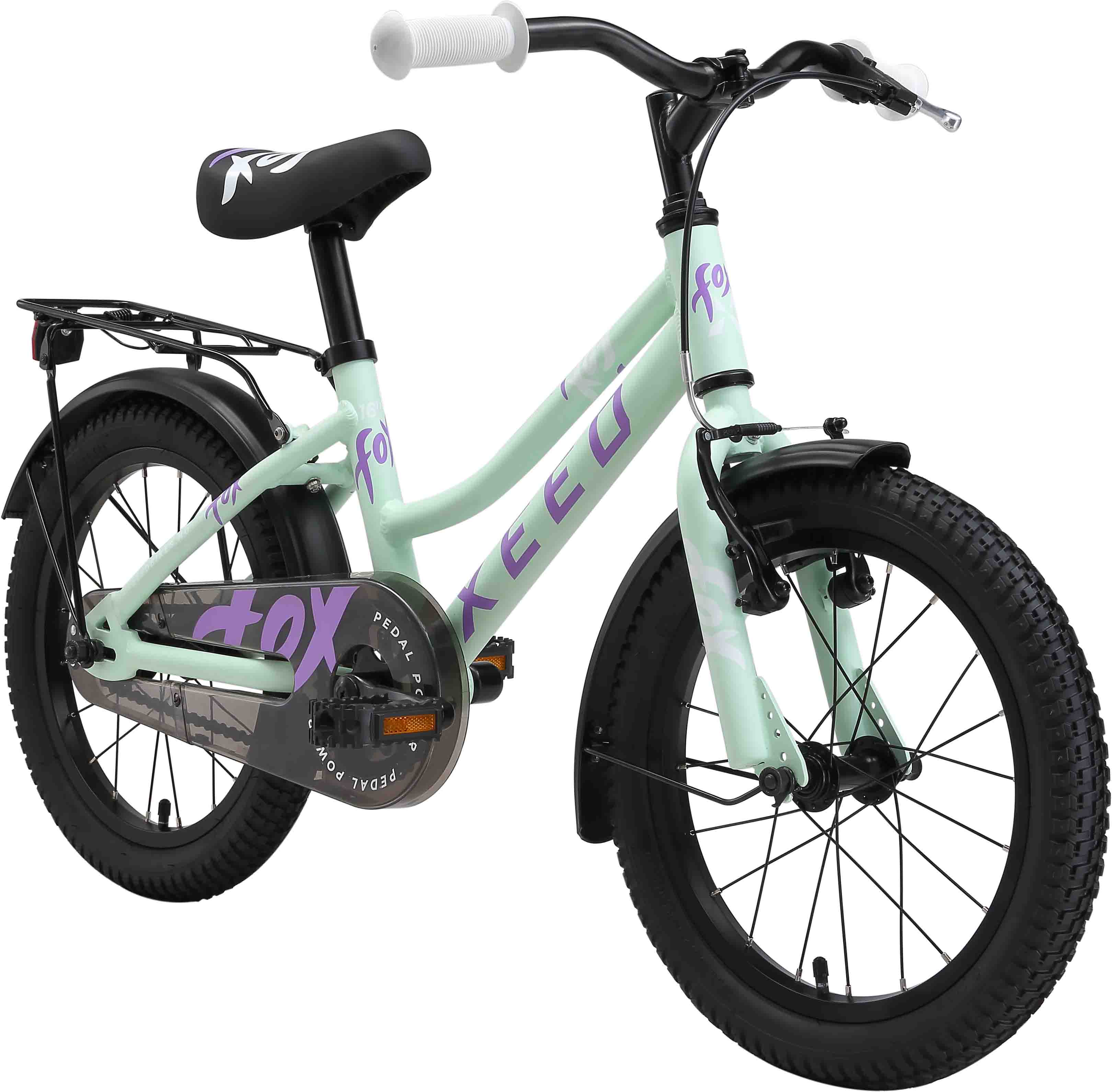 Fox 16 Satin Pastel Mint